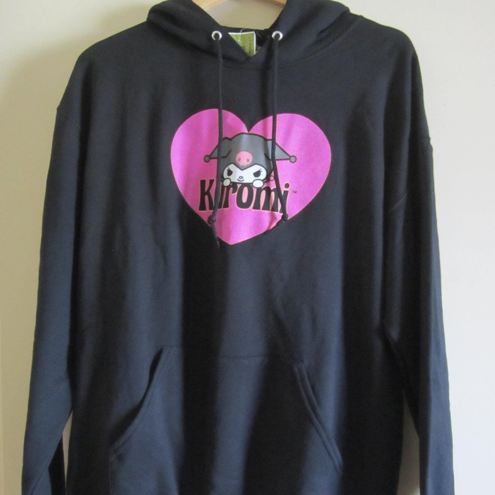 Kuromi Sanrio Black Hoodie - Gem